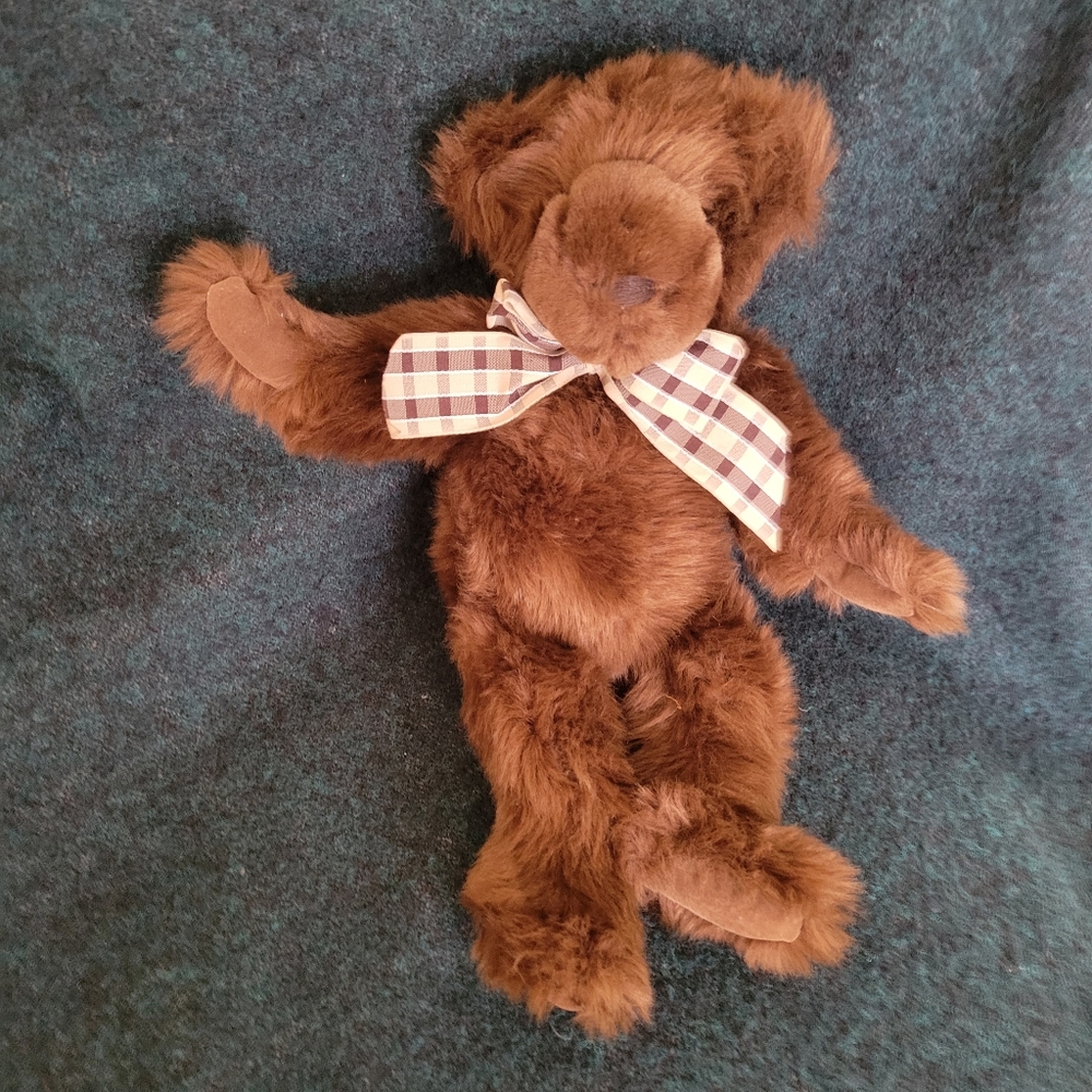 Vintage Kellytoy Stuffed Teddy Bear